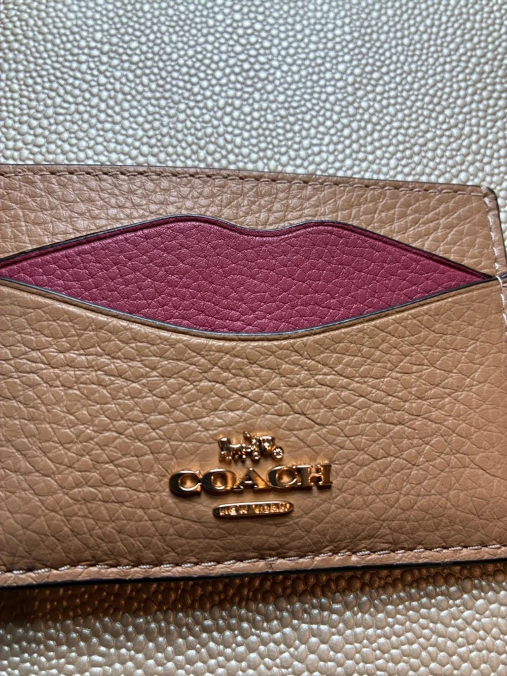 Coach Lip Card Case - Picture 3 of 6
